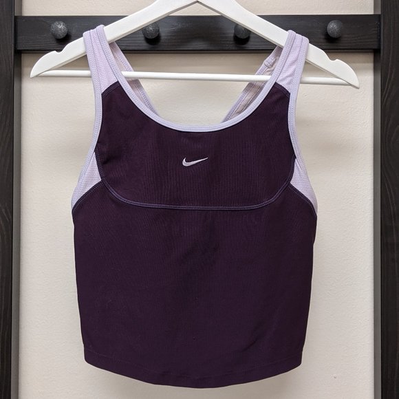 41% OFF — Nike Dri-Fit Sports Bra Purple - Picture 1 of 4